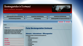 What Beratungsstellen-dortmund.de website looked like in 2020 (3 years ago)