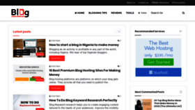 What Blogdevelopers.org website looked like in 2020 (5 years ago)