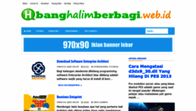 What Banghalimberbagi.web.id website looked like in 2020 (3 years ago)
