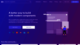 What Bitsrc.io website looked like in 2020 (4 years ago)