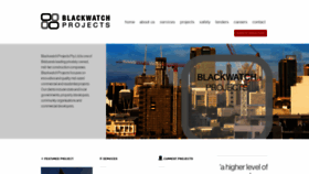 What Blackwatchprojects.com.au website looked like in 2020 (4 years ago)