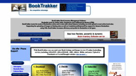 What Booktrakker.com website looked like in 2020 (3 years ago)