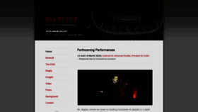 What Bagbybeowulf.com website looked like in 2020 (3 years ago)