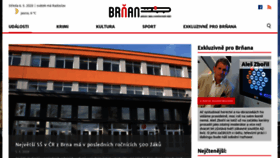 What Brnan.cz website looked like in 2020 (4 years ago)