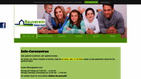 What Bauverein-gt.de website looked like in 2020 (3 years ago)