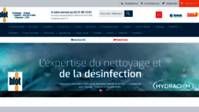 What Blot.fr website looked like in 2020 (4 years ago)