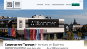 What Bodenseeforum-konstanz.de website looked like in 2020 (4 years ago)