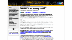 What Breitlingsource.com website looked like in 2020 (3 years ago)