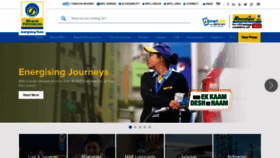 What Bharatpetroleum.com website looked like in 2020 (4 years ago)