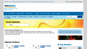 What Bukumanual.com website looked like in 2020 (3 years ago)