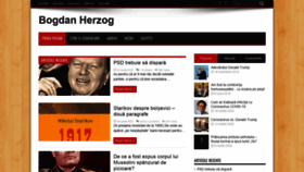 What Bogdanherzog.ro website looked like in 2020 (4 years ago)
