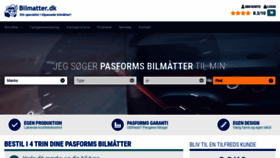 What Bilmatter.dk website looked like in 2020 (4 years ago)