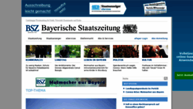 What Bayerische-staatszeitung.de website looked like in 2020 (3 years ago)