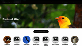 What Birdsofutah.com website looked like in 2020 (3 years ago)