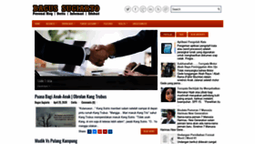 What Bagussugiarto.com website looked like in 2020 (3 years ago)