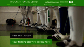 What Brooklynfencing.com website looked like in 2020 (4 years ago)
