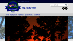 What Bigsandytx.gov website looked like in 2020 (4 years ago)