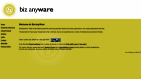 What Bizanyware.com.au website looked like in 2020 (3 years ago)