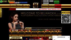 What Beliangka.com website looked like in 2020 (3 years ago)