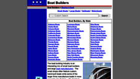 What Boatbuilders.us website looked like in 2020 (3 years ago)