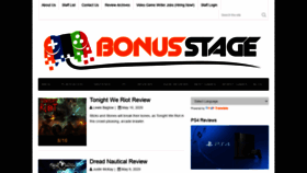 What Bonusstage.co.uk website looked like in 2020 (4 years ago)