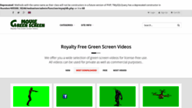 What Bestgreenscreen.de website looked like in 2020 (4 years ago)