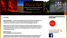 What Blazeaid.com.au website looked like in 2020 (4 years ago)