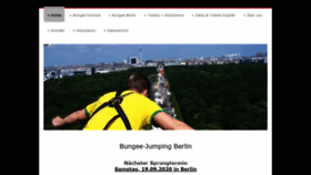 What Bungee-berlin.de website looked like in 2020 (4 years ago)