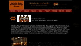 What Beatlebassdealer.com website looked like in 2020 (3 years ago)