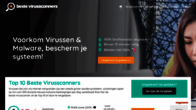 What Bestevirusscanners.nl website looked like in 2020 (4 years ago)
