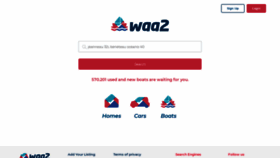 What Boats.waa2.com website looked like in 2020 (4 years ago)