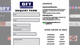 What Bfysportsnfitness.com website looked like in 2020 (5 years ago)