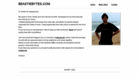 What Beastiebytes.com website looked like in 2020 (5 years ago)