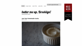 What Buttermeupbrooklyn.com website looked like in 2020 (4 years ago)