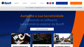 What Bysoft.com.br website looked like in 2020 (4 years ago)