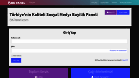 What Bkpanel.com website looked like in 2020 (3 years ago)