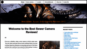 What Bestsewercamera.com website looked like in 2020 (4 years ago)