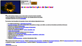 What Bonheurpourtous.com website looked like in 2020 (4 years ago)