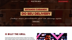 What Billythegrill.com.br website looked like in 2020 (4 years ago)