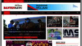 What Bantensatu.co website looked like in 2020 (3 years ago)