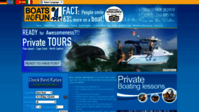 What Boatsandfun.com website looked like in 2020 (4 years ago)