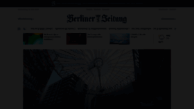 What Berliner-zeitung.de website looked like in 2020 (3 years ago)