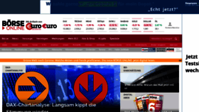 What Boerse-online.de website looked like in 2020 (3 years ago)