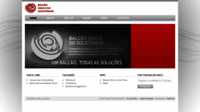 What Balcaounicodosolicitador.pt website looked like in 2020 (3 years ago)