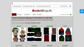 What Broderishop.com website looked like in 2020 (3 years ago)