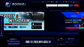 What Bookie7.win website looked like in 2020 (3 years ago)