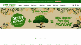 What Bmsorganics.com website looked like in 2020 (3 years ago)
