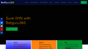 What Betguru365.com website looked like in 2020 (3 years ago)