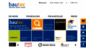 What Bautec.com website looked like in 2020 (3 years ago)