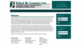 What Ballardcpa.com website looked like in 2020 (4 years ago)